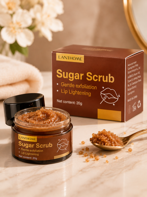 Brown Sugar Lip Scrub | Exfoliating Lip Care