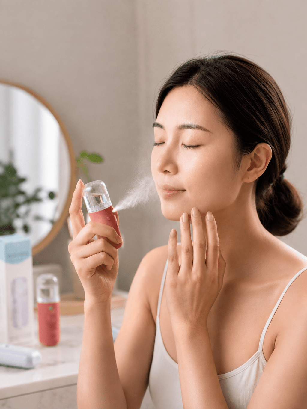 GlowMist™ Hydrating Nano Facial Sprayer- Skincare - Glow Beauty