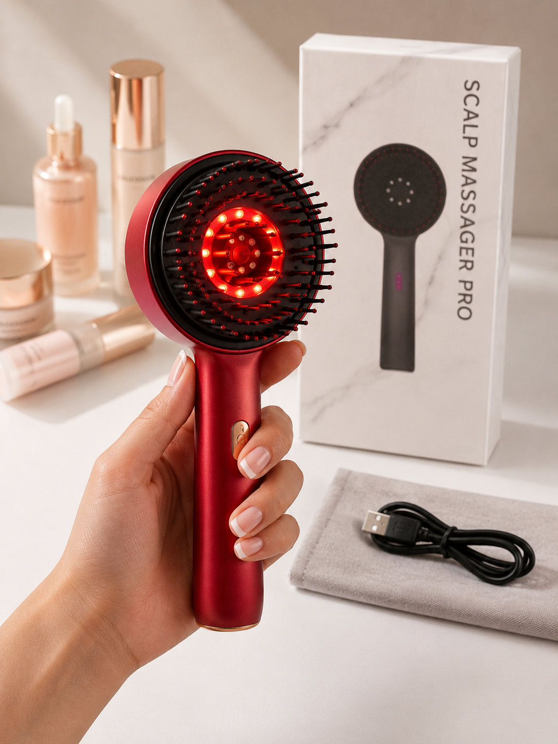 Scalp Massager Pro - Hair Growth Device