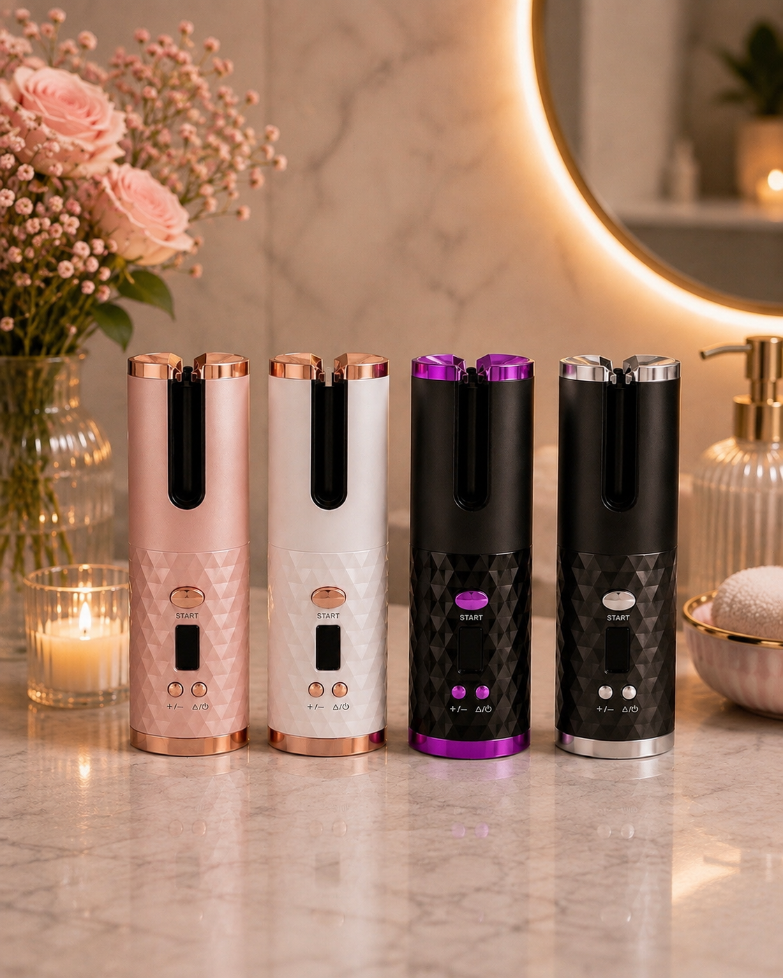 Cordless Automatic Hair Curler