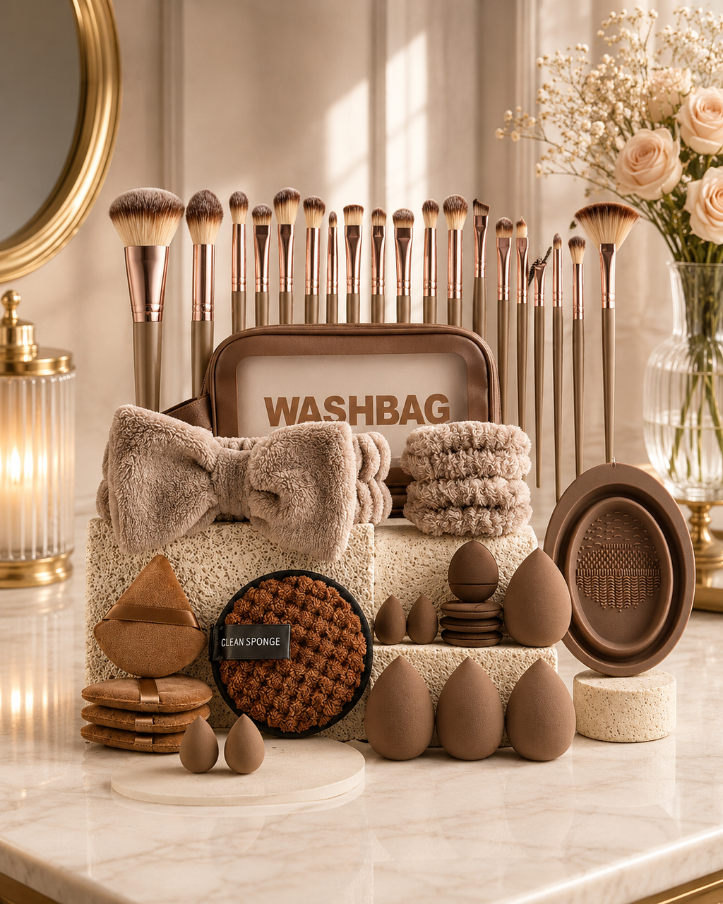 Complete Makeup & Beauty Tool Set