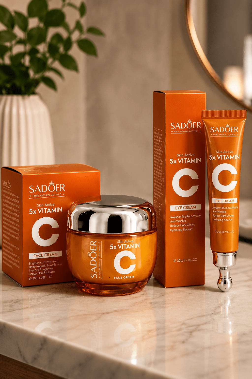 Vitamin C Brightening Face Cream - Skincare - Glow Beauty