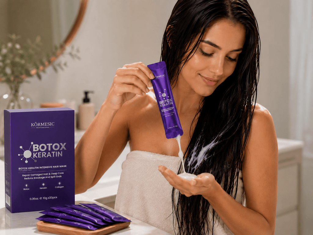 Keratin Hair Mask | Deep Repair & Intensive Moisture - Hair Care - Glow Beauty