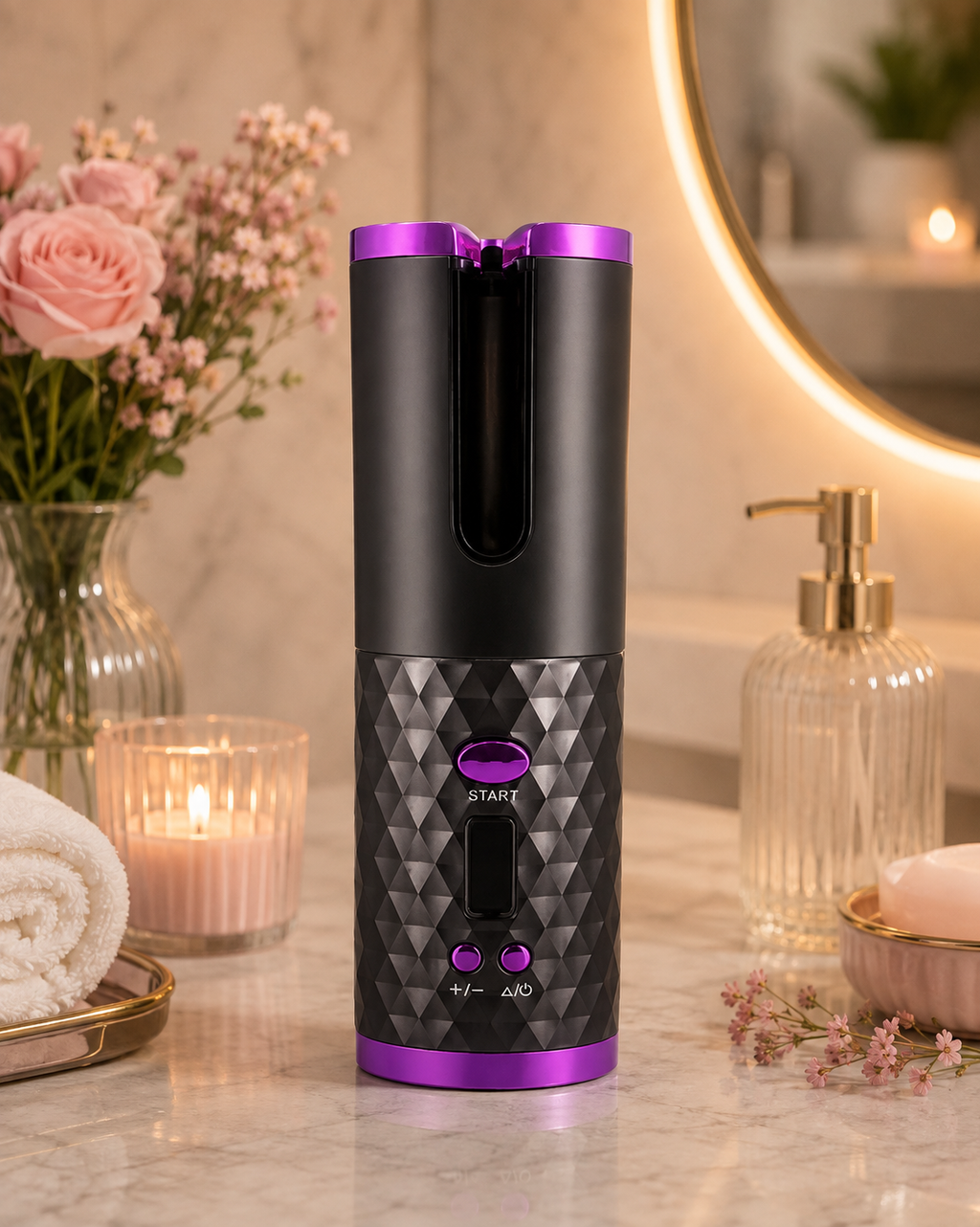 Cordless Automatic Hair Curler