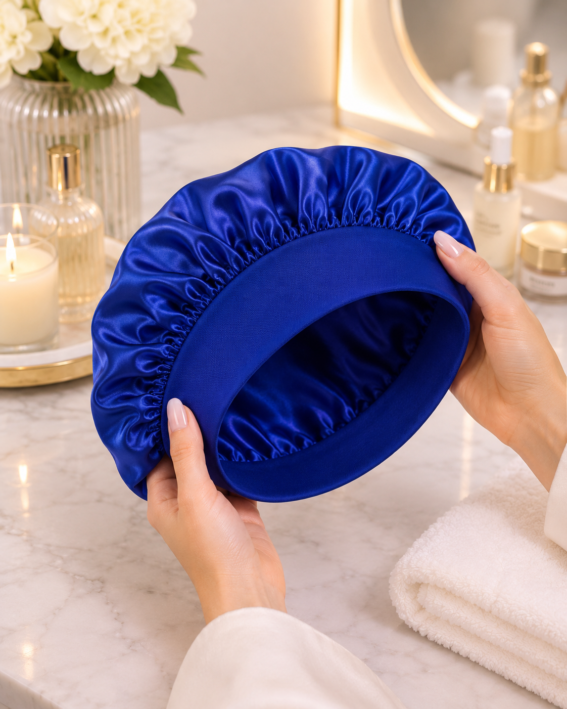 Silk Satin Hair Bonnet