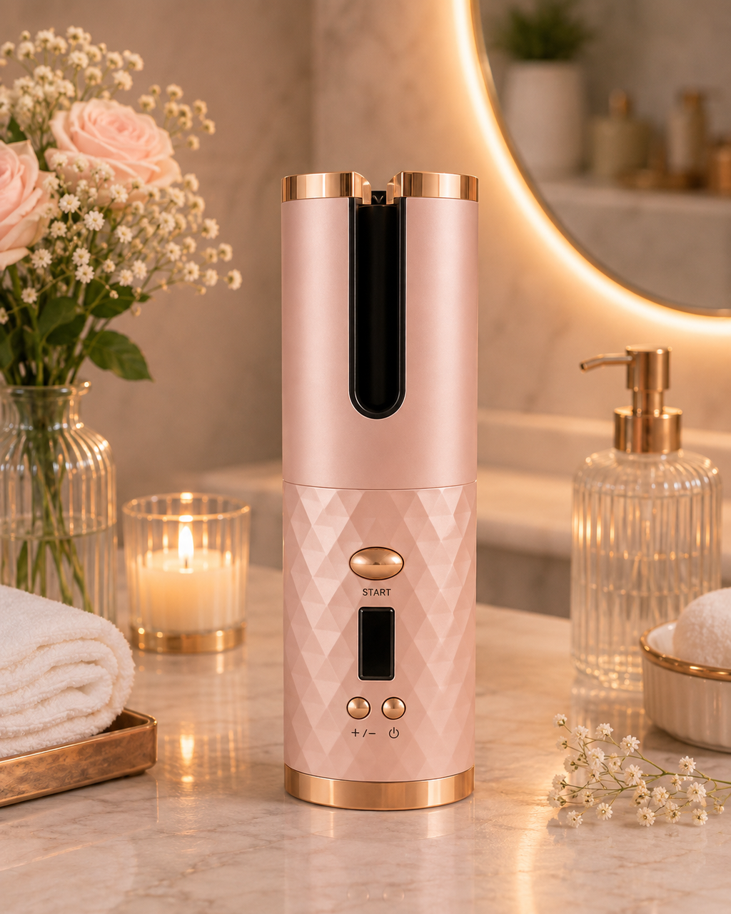 Cordless Automatic Hair Curler