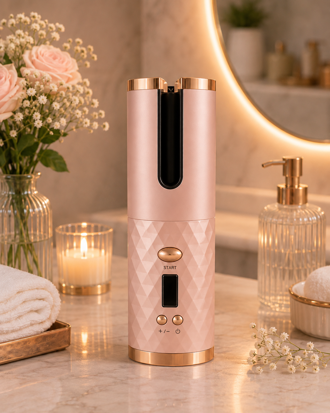 Cordless Automatic Hair Curler