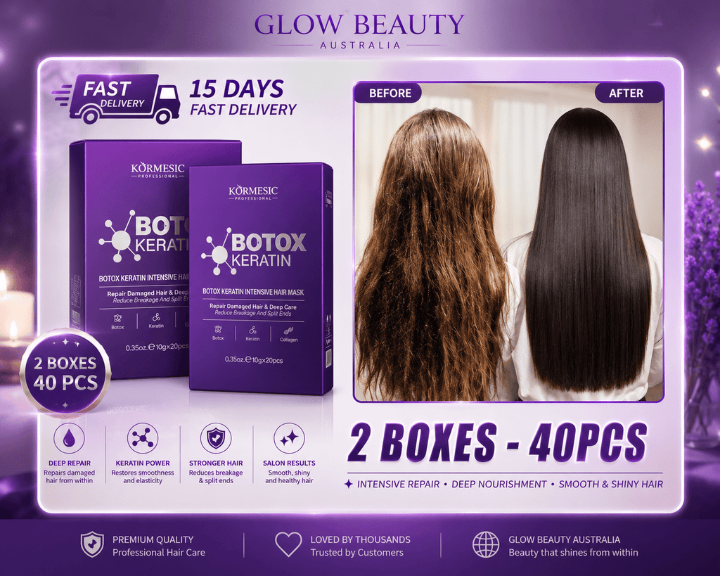 Keratin Hair Mask | Deep Repair & Intensive Moisture - Hair Care- Glow Beauty