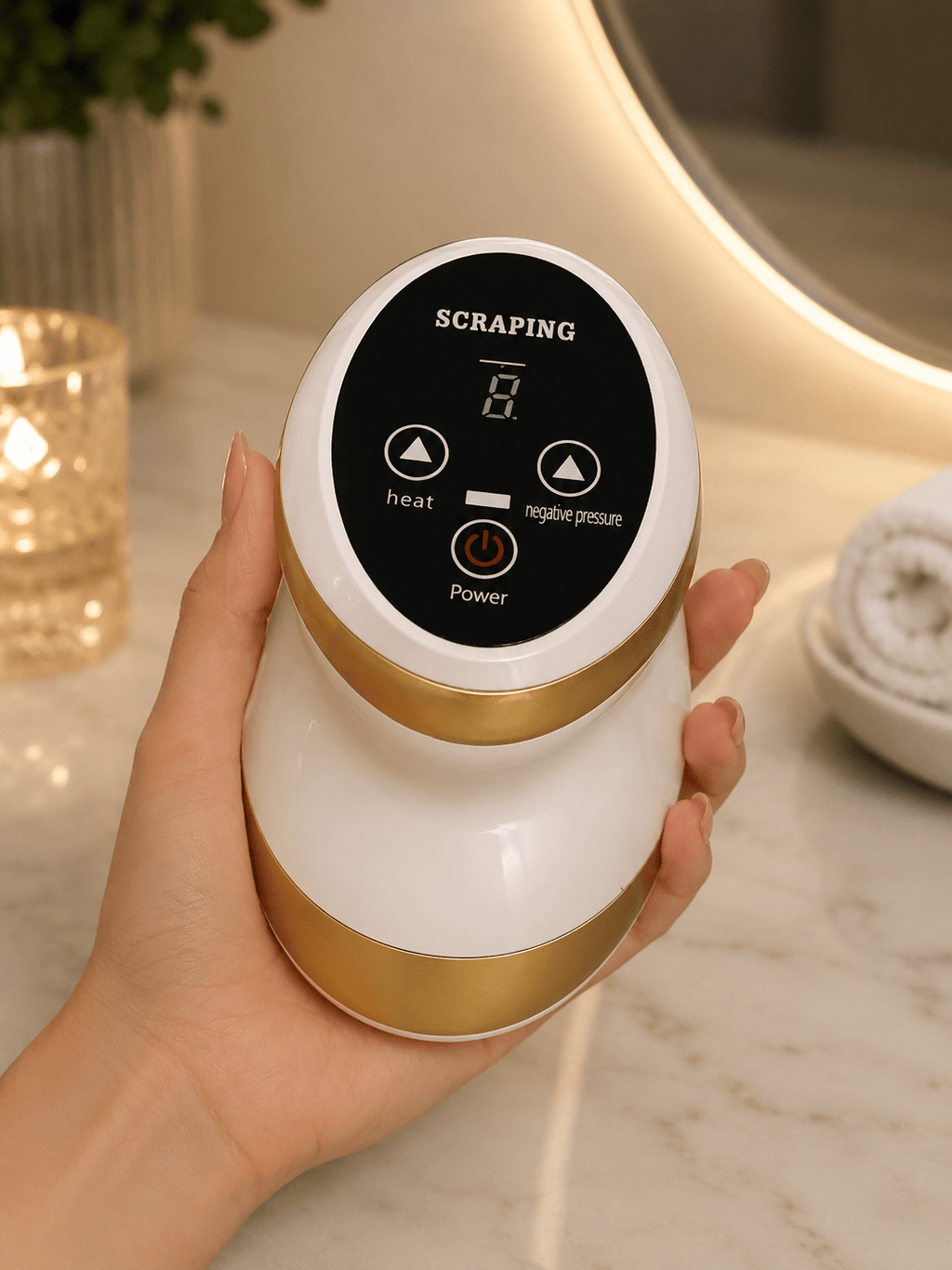 Electric Cupping Massager with Heat & Suction - Best Sellers - Glow Beauty