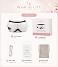 Smart Eye Massager with Heat, Air Compression & Bluetooth Music - Beauty Devices - Glow Beauty