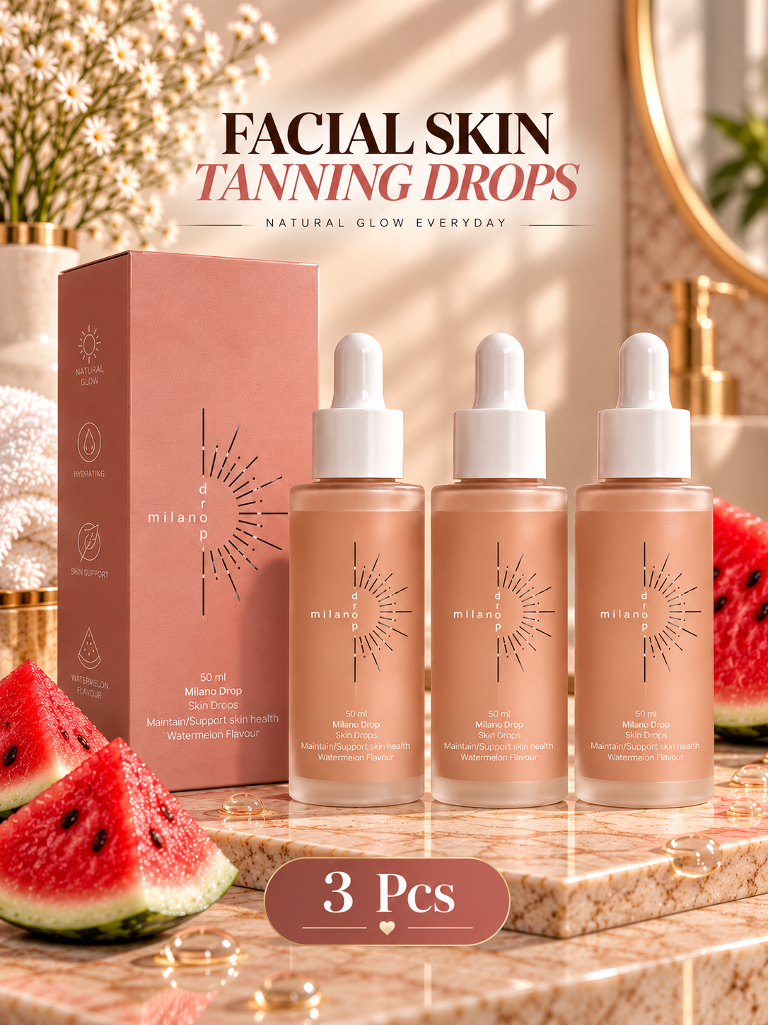 Bronzing Tanning Serum – Face & Body