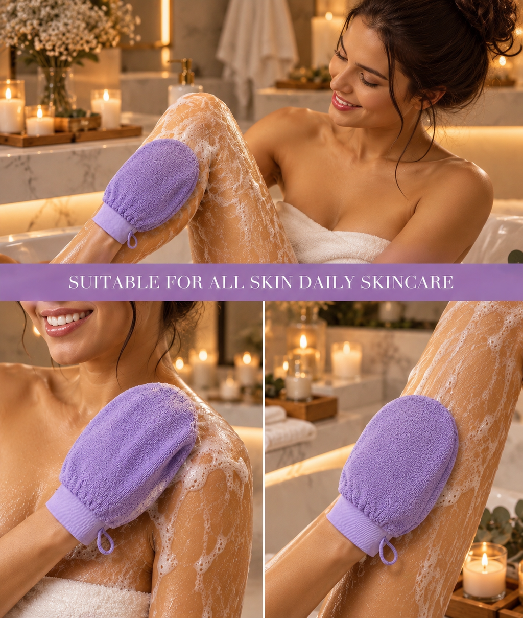 Exfoliating Body Glove – Deep Cleansing & Smooth Skin