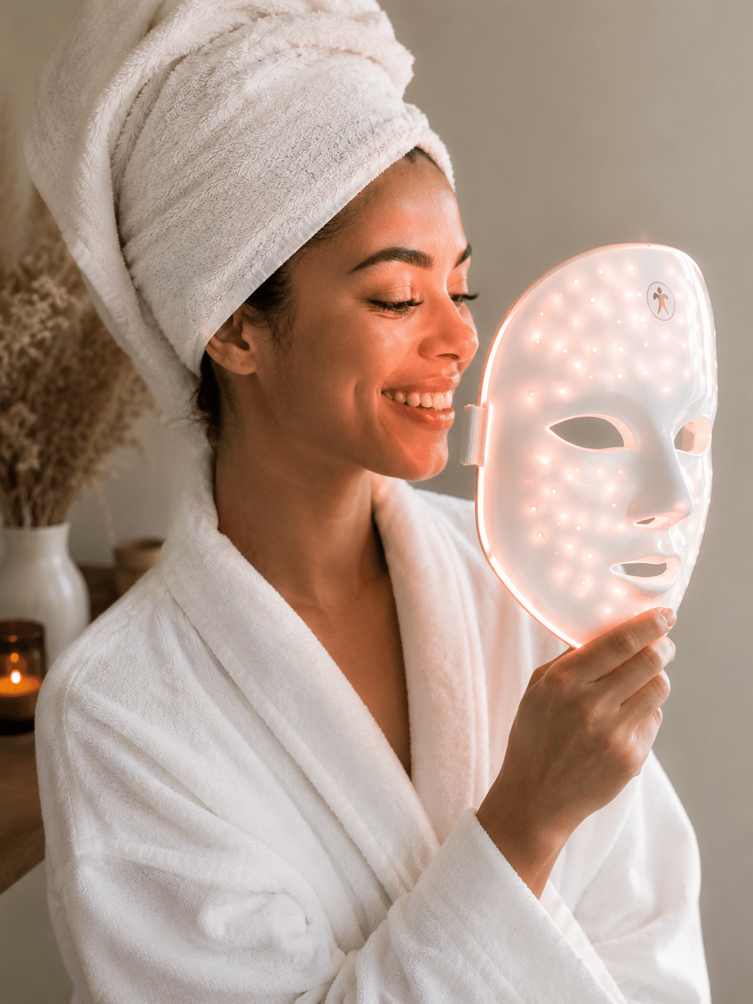 LED Facial Therapy Mask | 7-Color Light Therapy Device - Beauty Devices - Glow Beauty