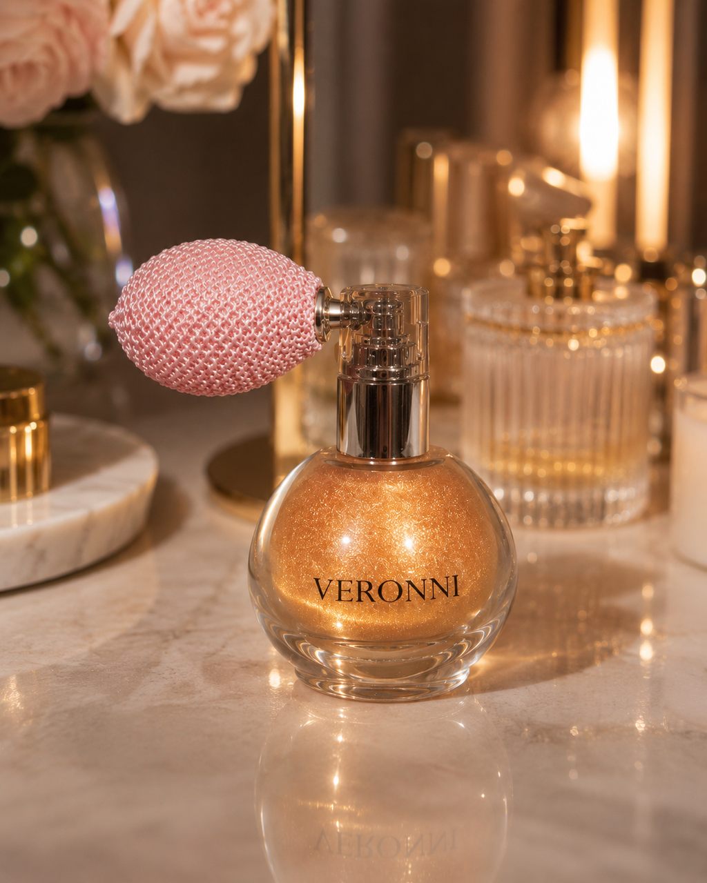 Waterproof Body Shimmer Spray | Diamond Glitter Highlighter