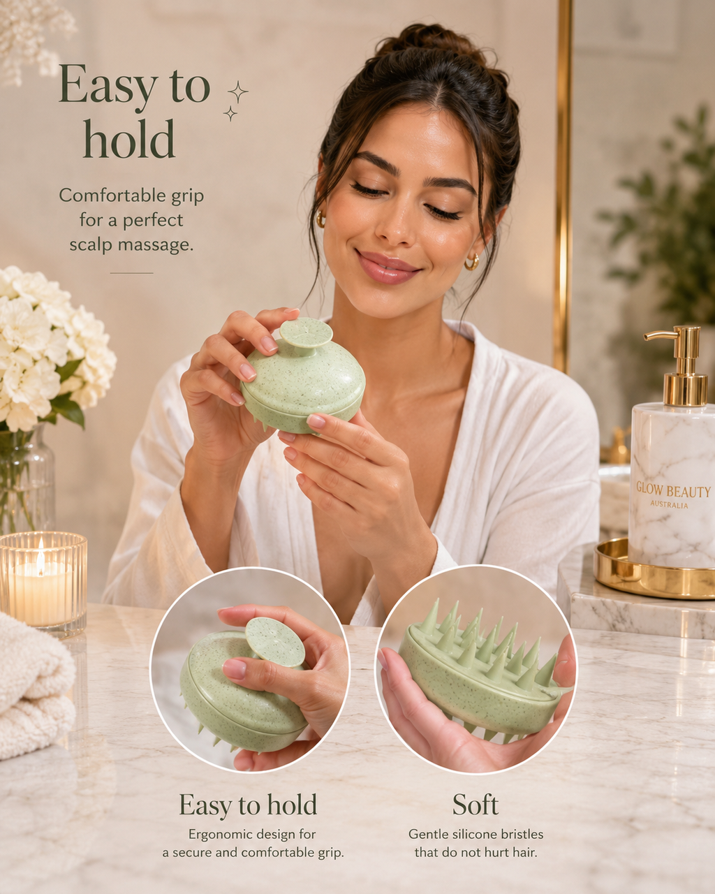 Silicone Scalp Massage Brush