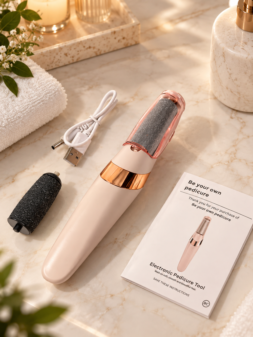 Electric Foot File – Callus & Dead Skin Remover