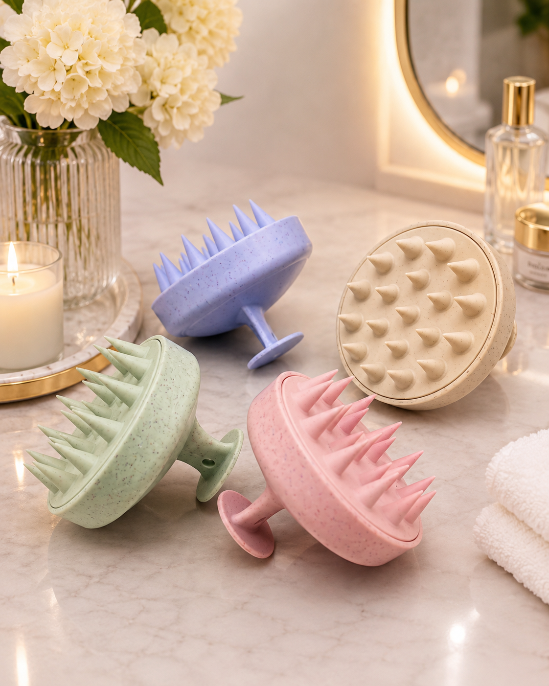 Silicone Scalp Massage Brush
