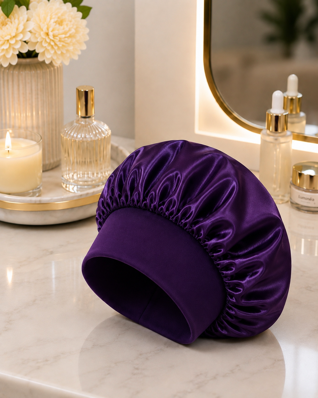 Silk Satin Hair Bonnet