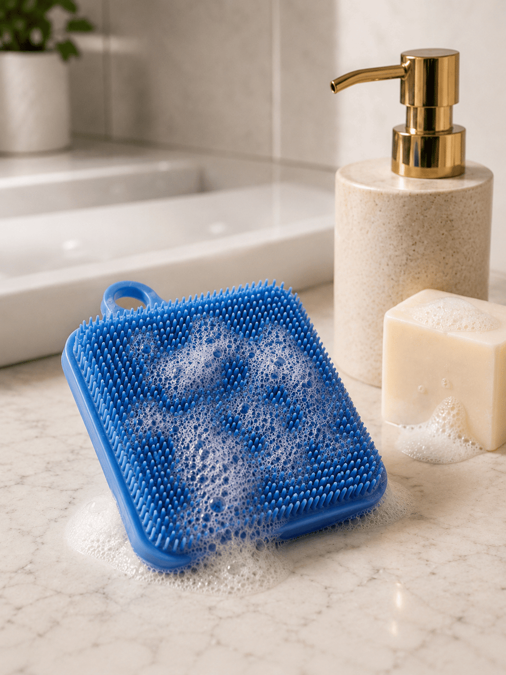 Gentle Silicone Face Scrubber | Cleansing Brush - Skincare - Glow Beauty