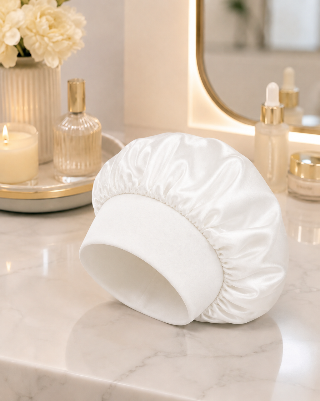 Silk Satin Hair Bonnet
