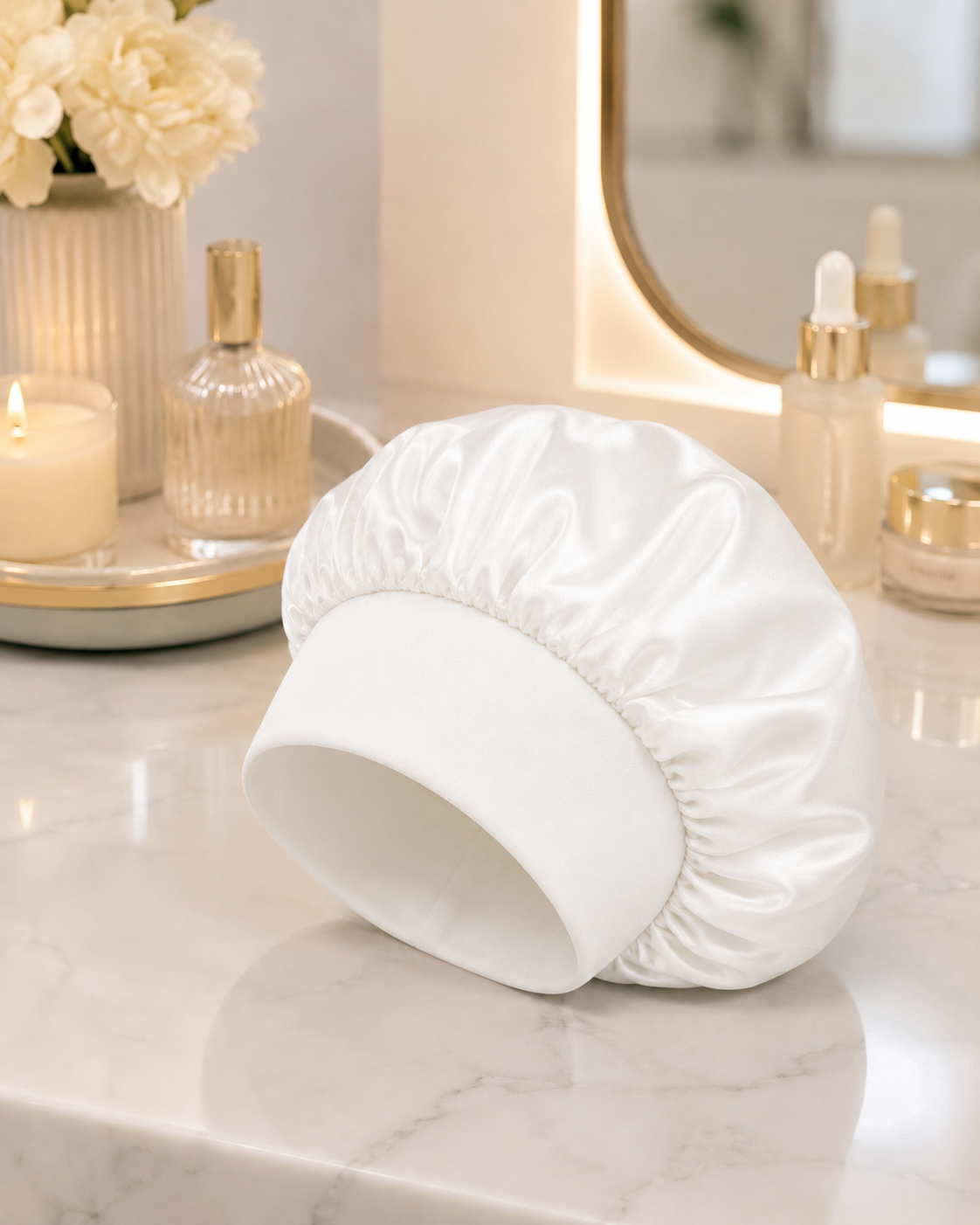 Silk Satin Hair Bonnet