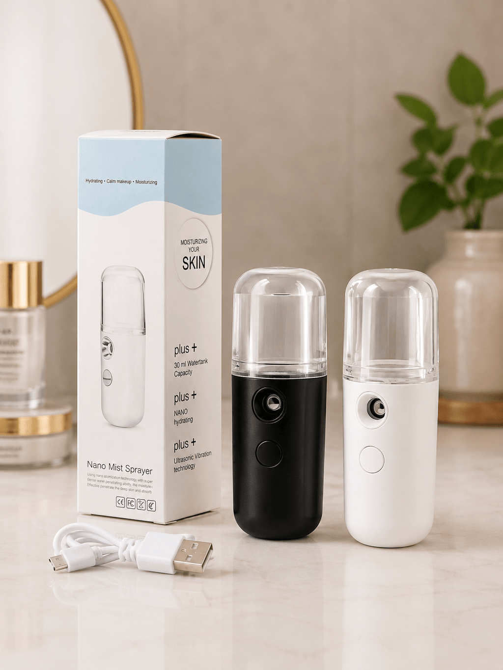 GlowMist™ Hydrating Nano Facial Sprayer - Skincare - Glow Beauty