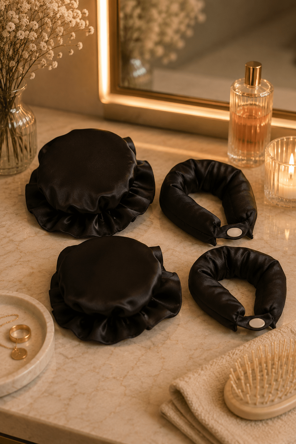 Silk Heatless Hair Curling Kit - Hair Care - Glow Beauty