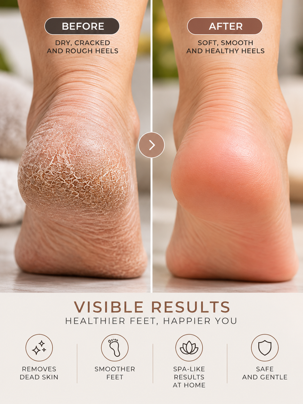 Electric Foot File – Callus & Dead Skin Remover