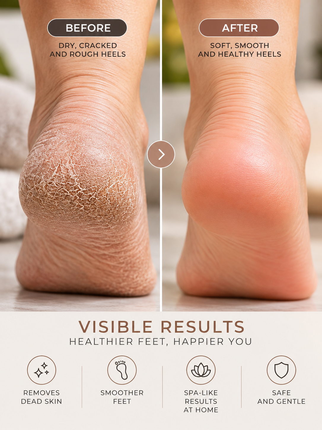 Electric Foot File – Callus & Dead Skin Remover