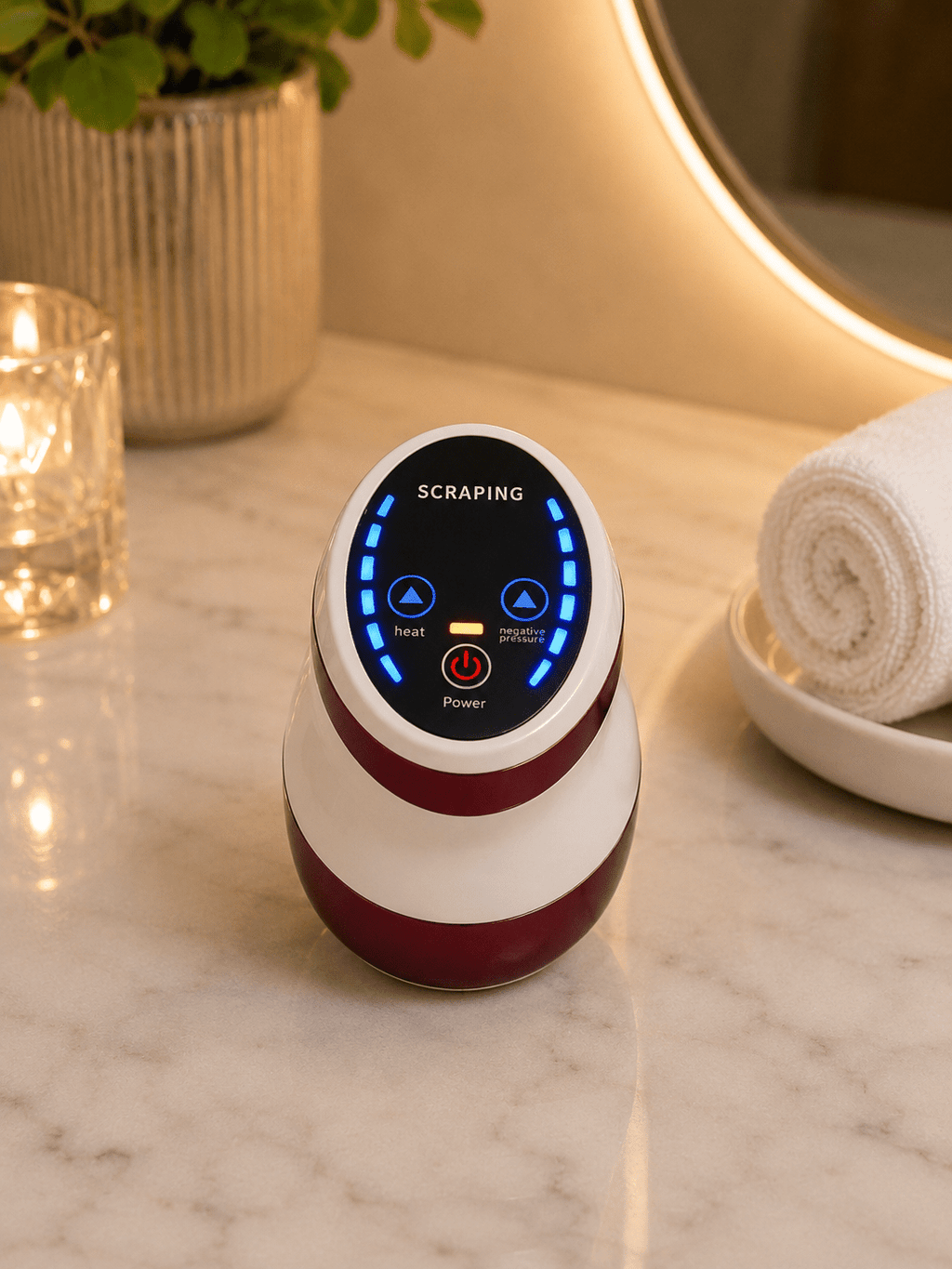 Electric Cupping Massager with Heat & Suction - Best Sellers - Glow Beauty