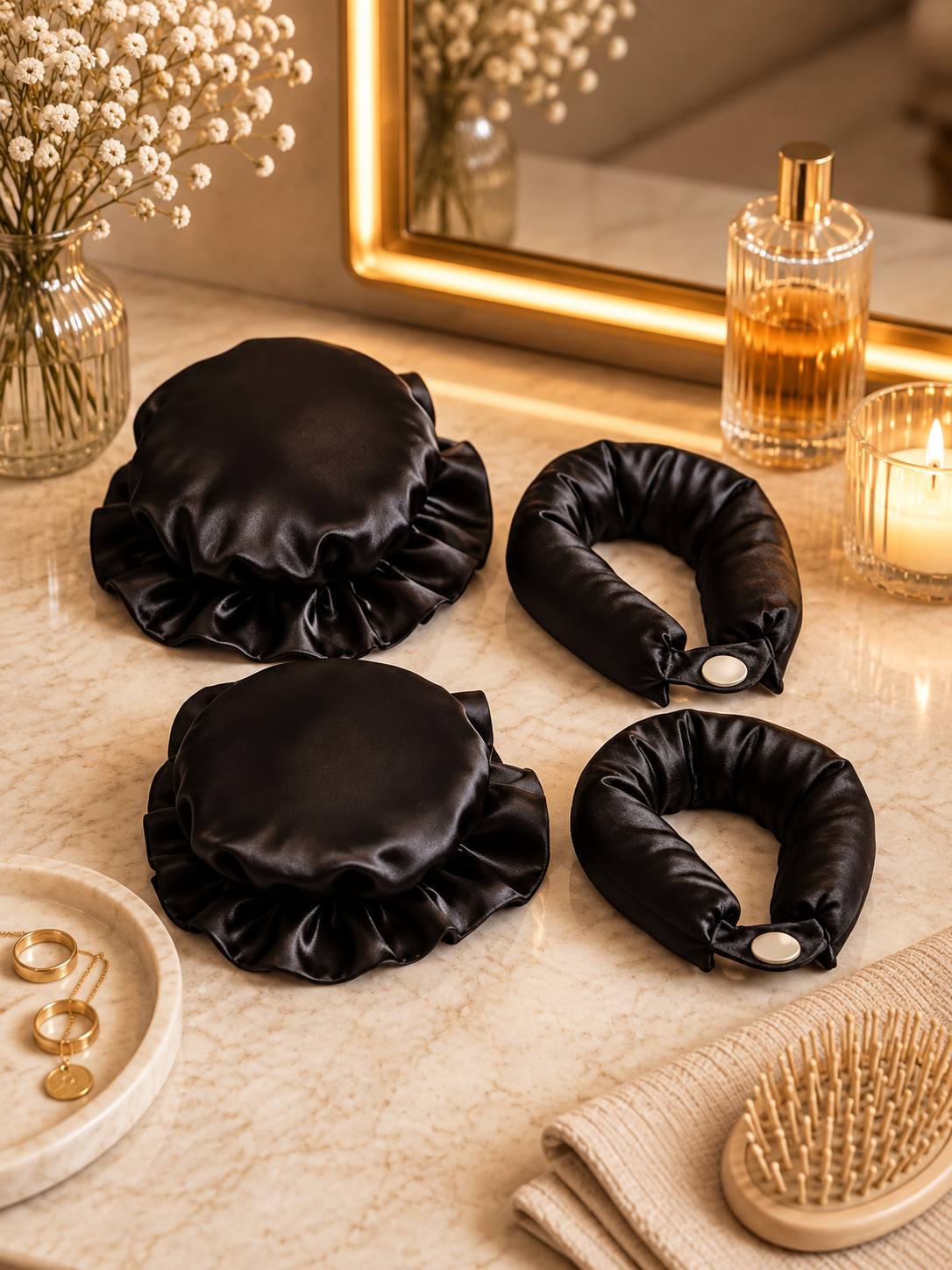 Silk Heatless Hair Curling Kit