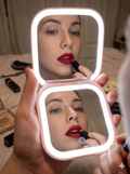 Compact Makeup Mirror with light