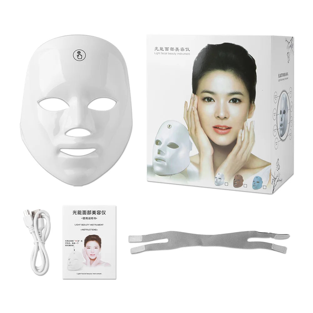 Glow Beauty LED Facial Therapy Mask