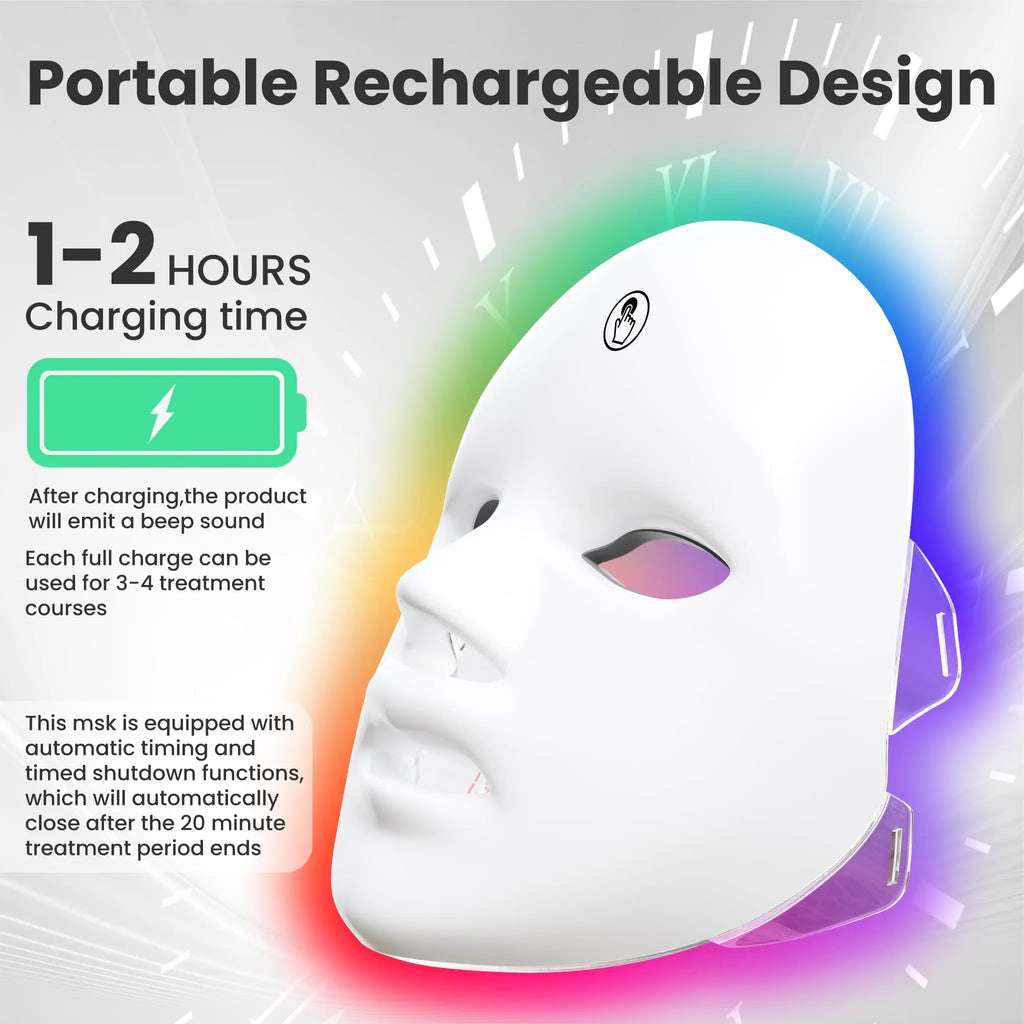 Glow Beauty LED Facial Therapy Mask