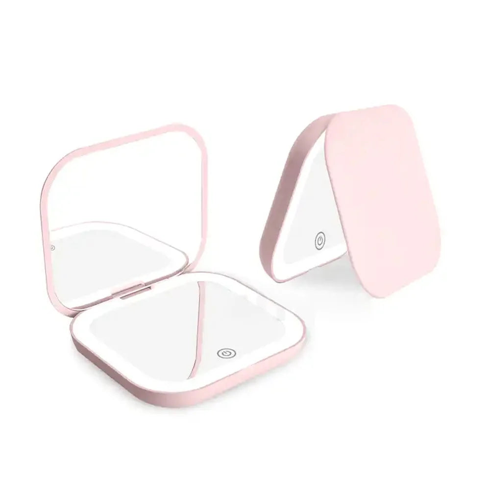 Compact Makeup Mirror with light