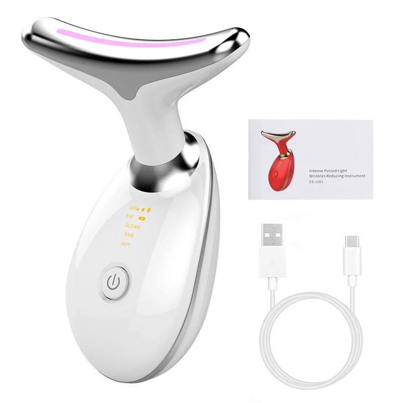✨ LED Facial & Neck Massager