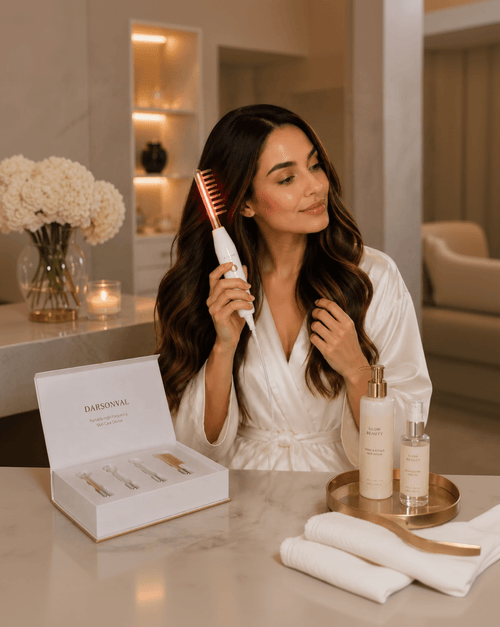 DARSONVAL High Frequency Hair & Skin Therapy Wand – Professional Beauty Device - Beauty Devices - Glow Beauty