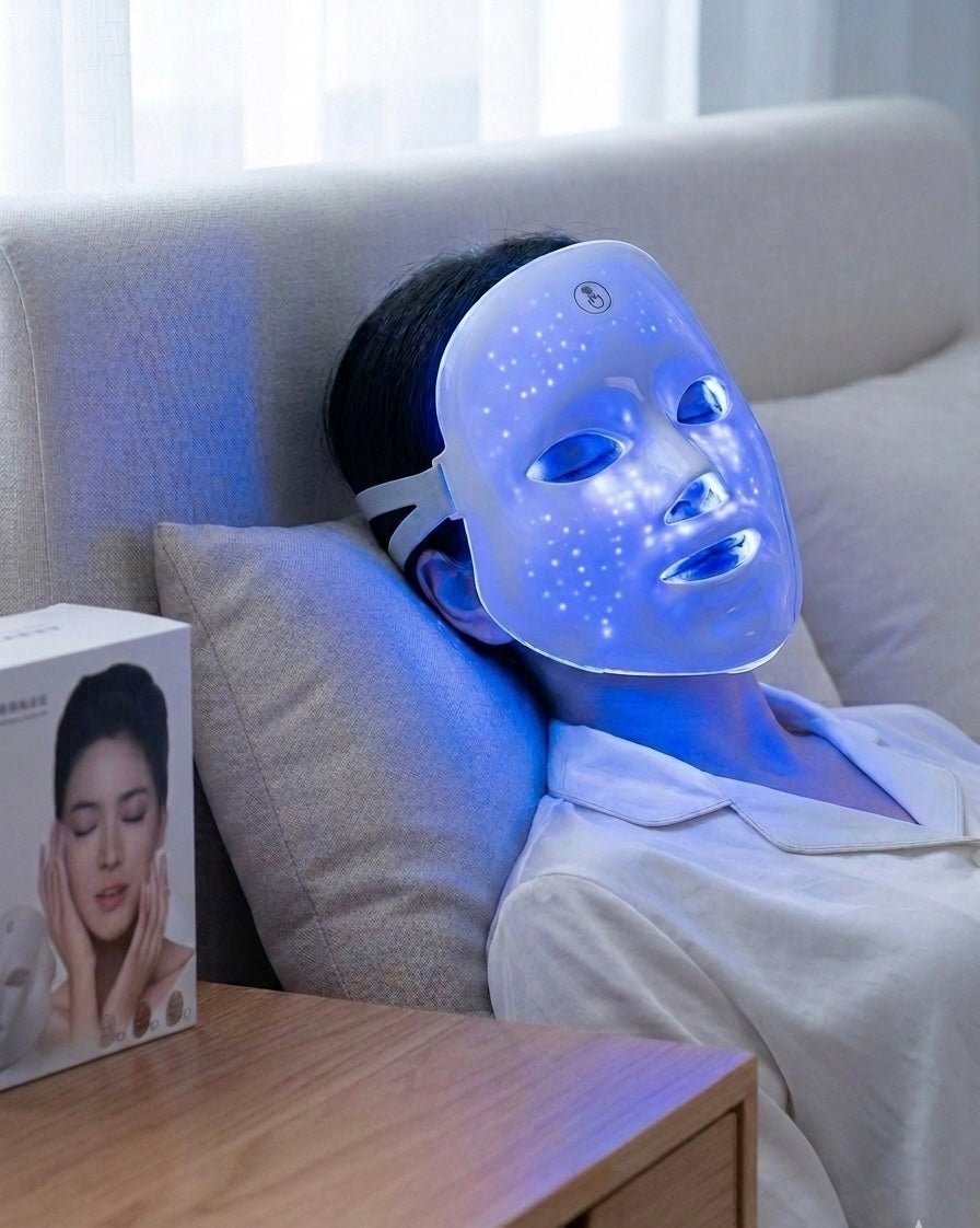 LED Facial Therapy Mask - Beauty Devices - Glow Beauty