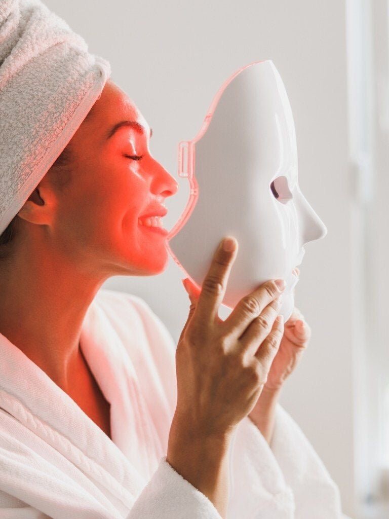 LED Facial Therapy Mask - Beauty Devices - Glow Beauty