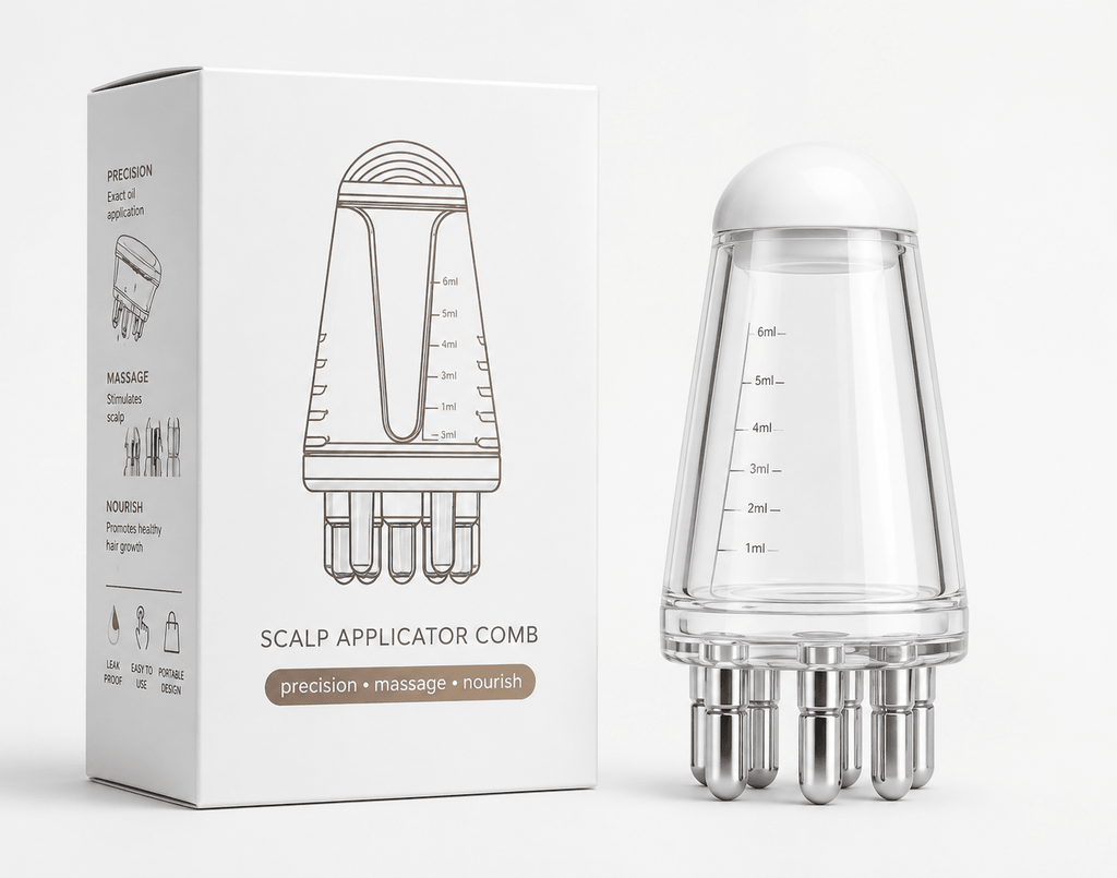 Scalp Oil Applicator Comb | Hair Oil Applicator - Hair Care - Glow Beauty
