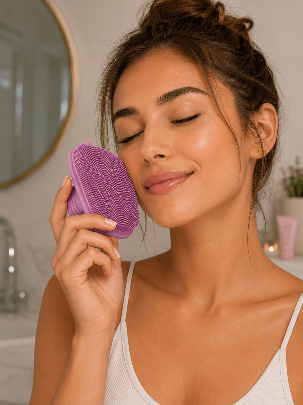 Gentle Silicone Face Scrubber - Skincare - Glow Beauty
