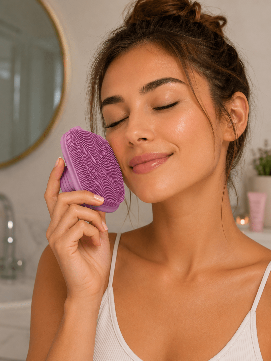 Gentle Silicone Face Scrubber - Skincare - Glow Beauty