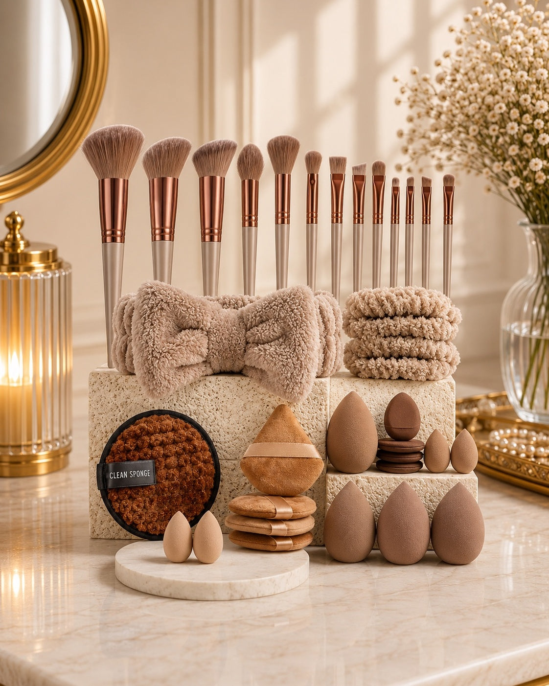 Complete Makeup & Beauty Tool Set