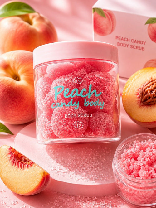 Candy Body Scrub – Exfoliating Scrub for Soft & Smooth Skin - 𝐵𝑒𝑎𝑢𝑡𝑦 𝑇𝑟𝑒𝑎𝑡𝑚𝑒𝑛𝑡𝑠 - Glow Beauty