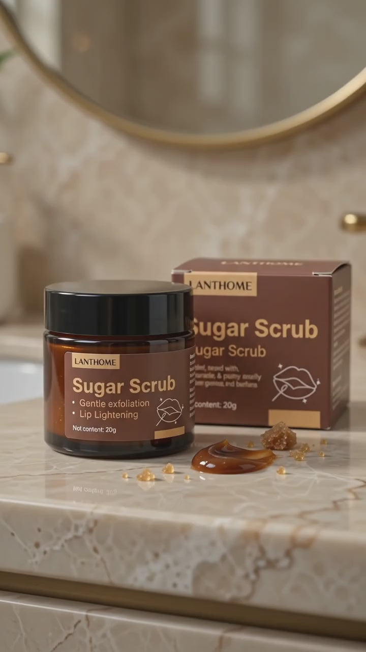 Brown Sugar Lip Scrub | Exfoliating Lip Care