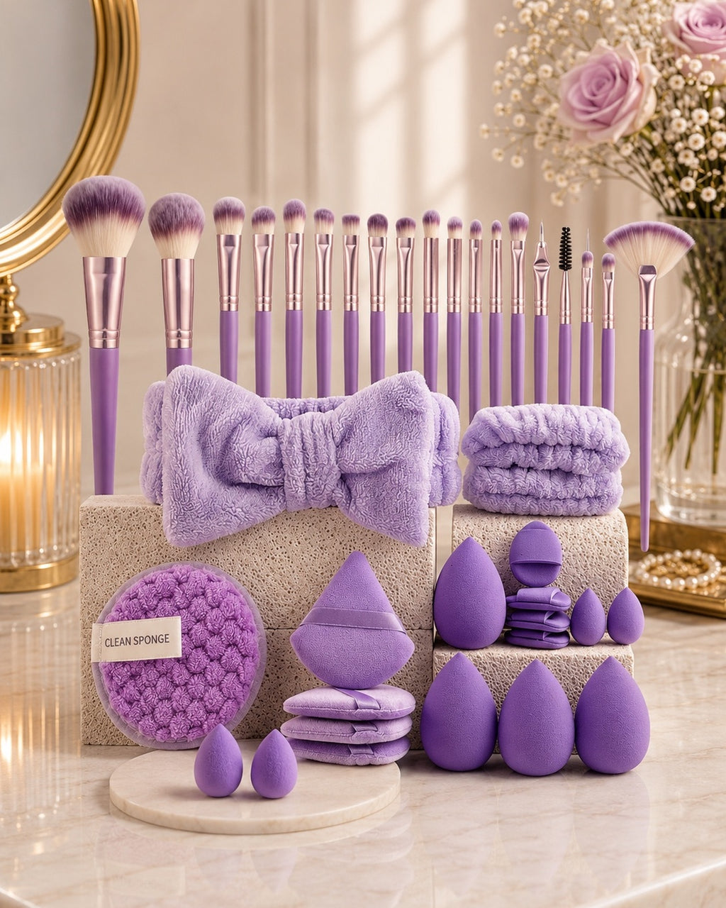 Complete Makeup & Beauty Tool Set