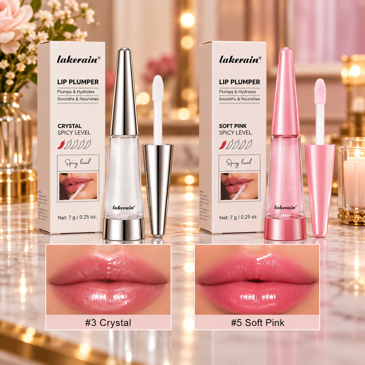Hydrating Lip Plumper Gloss – Fuller-Looking & Glossy Lips